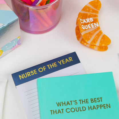 Nurse of the Year - Lined Notepad, To-Do List, Nurse Gift