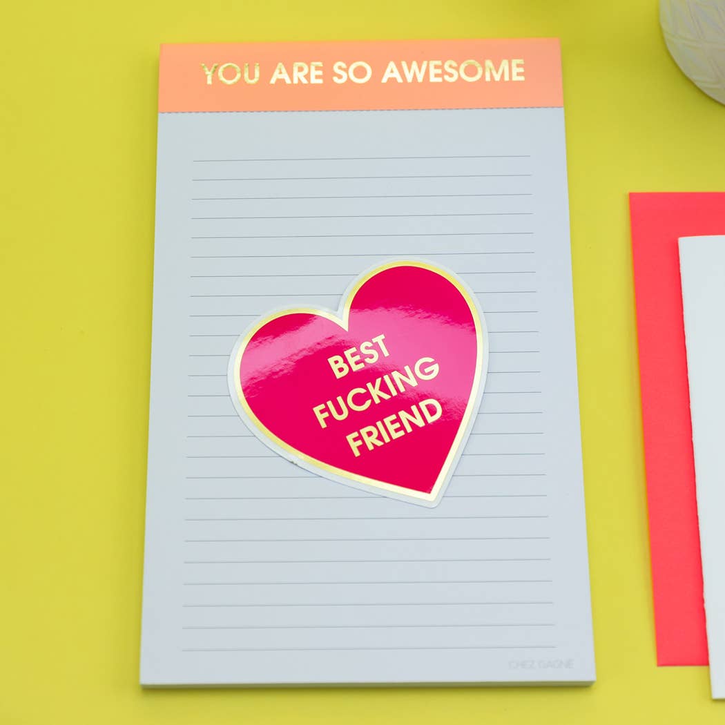 You Are So Awesome - Lined Notepad - Orange - 65 perforated pages - 5x8