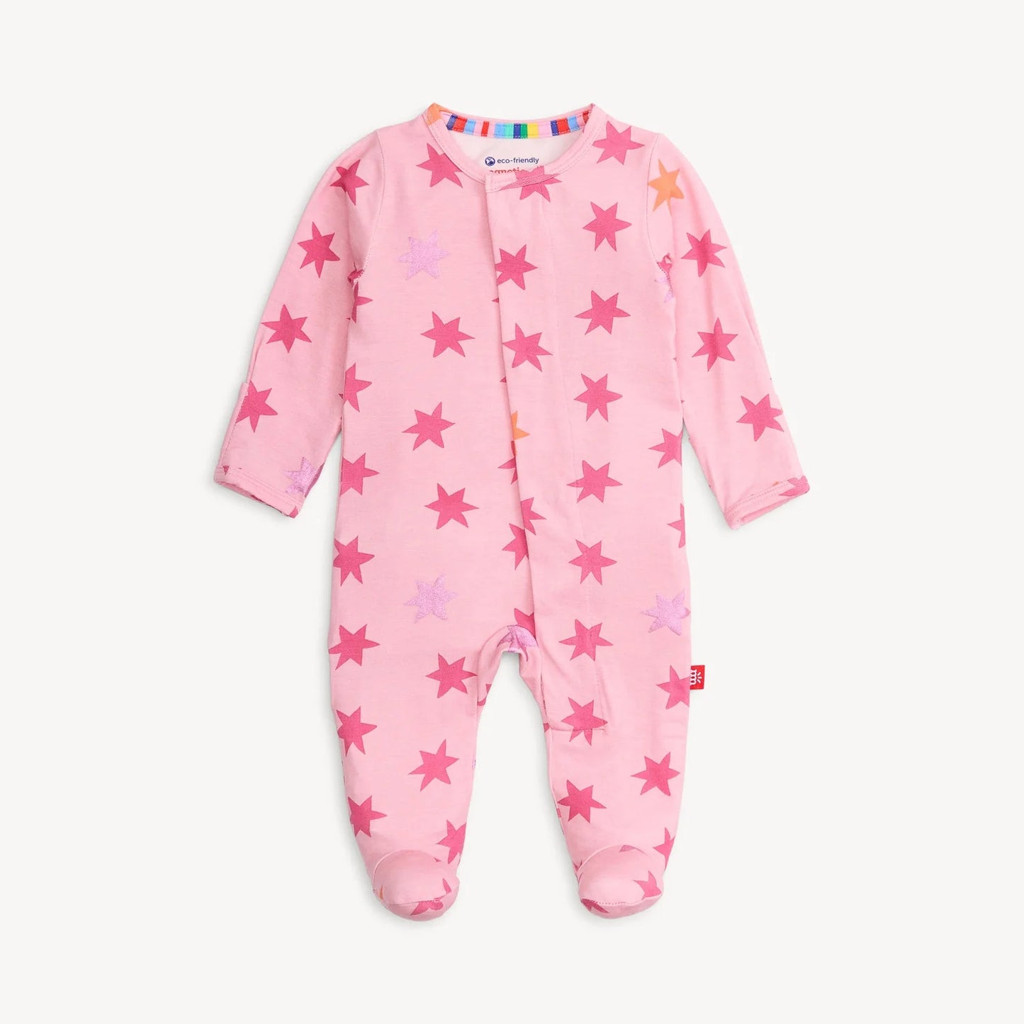 Pink Cosmic Confetti Modal Footie