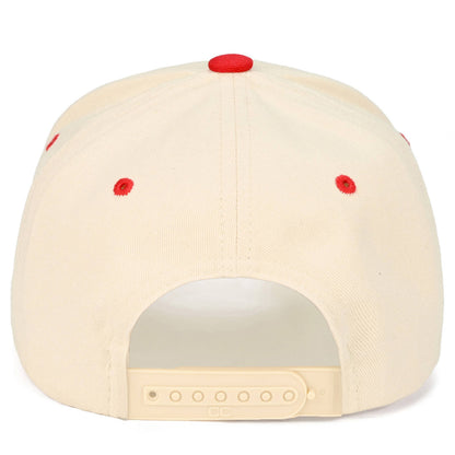 C.C AMERICAN DARLIN' Letter on Two Tone Trucker Hat