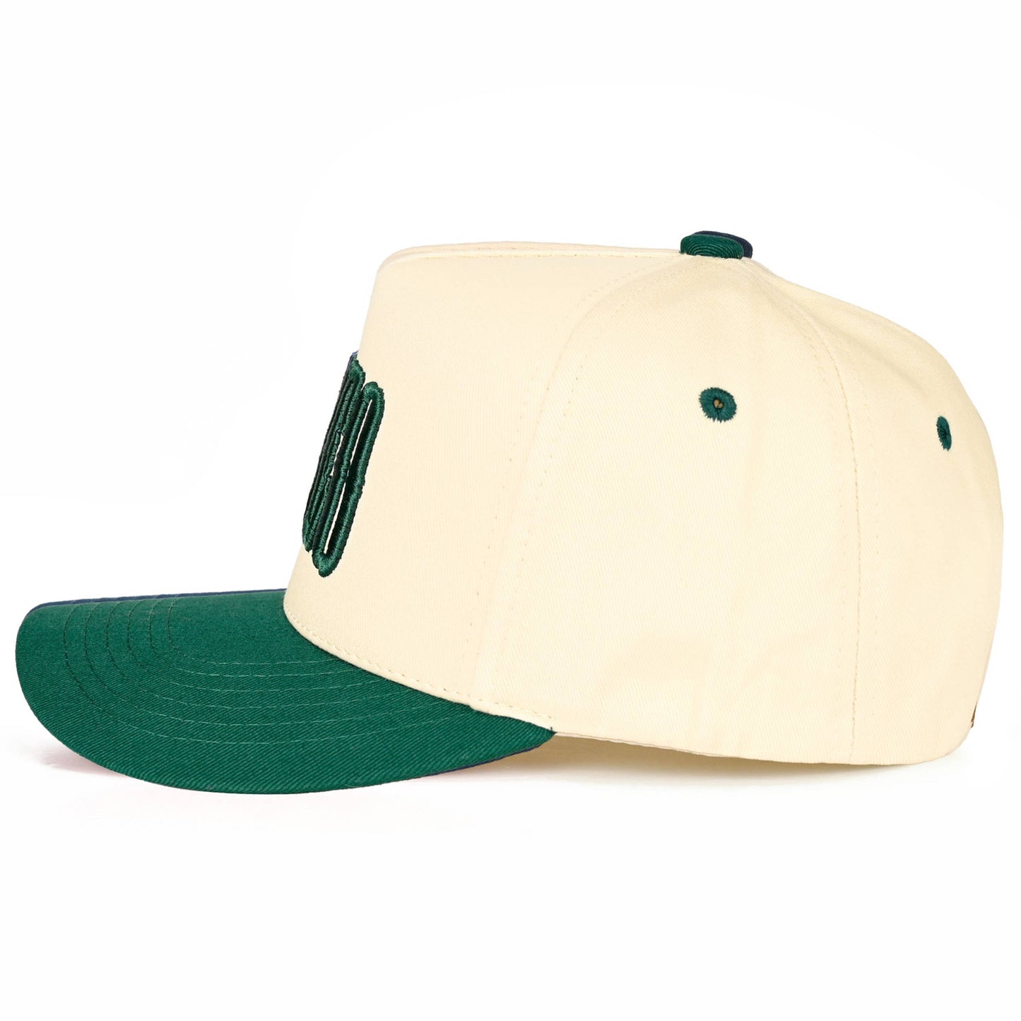 C.C RODEO Letter Embroidered Snapback Trucker Hat