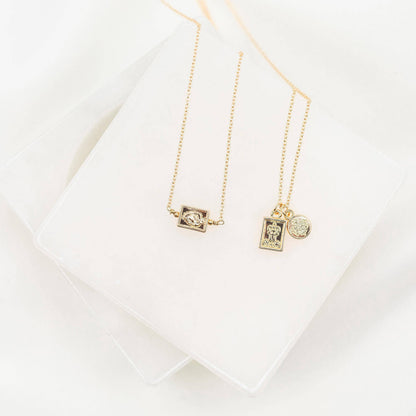 Garment of Grace Petite Scapular Necklace