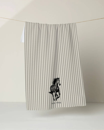 Run Free Tea Towel