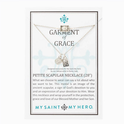 Garment of Grace Petite Scapular Necklace