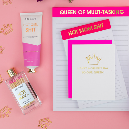 Hot Mama - Glass Bottle Safety Matches - Mother's Day Gift