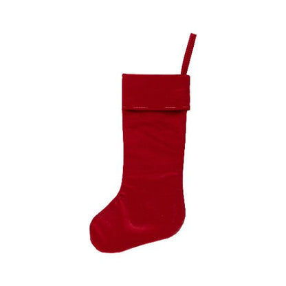 Red Fabric Christmas Stocking - Personalized ***Ships Mid-October***