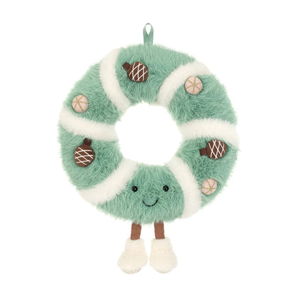 Jellycat Amuseables Pinecone Wreath detail