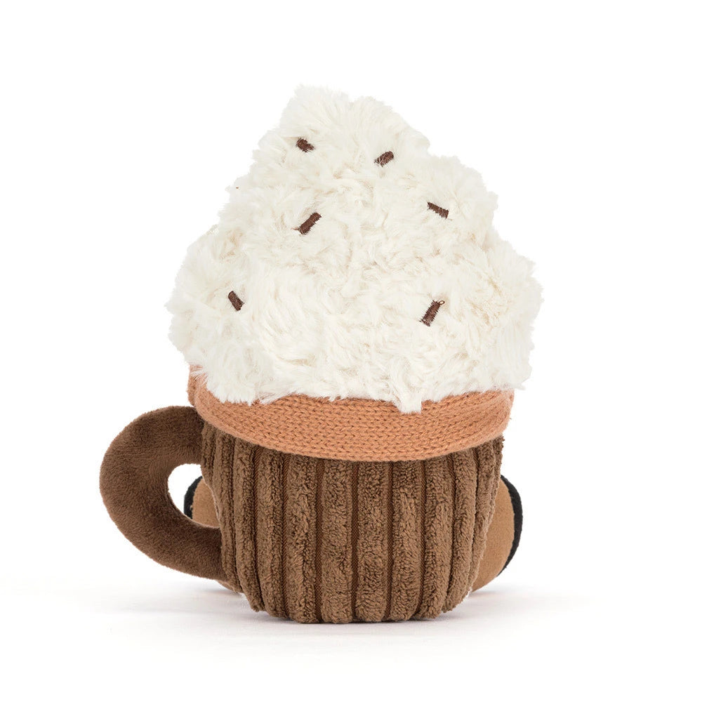 Jellycat Amuseables Scarffles Hot Chocolate back view