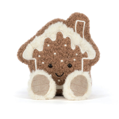 Jellycat Amuseables Molasi Cookie face detail