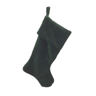 Green Velvet Christmas Stocking - Personalized ***Ships Mid-October***