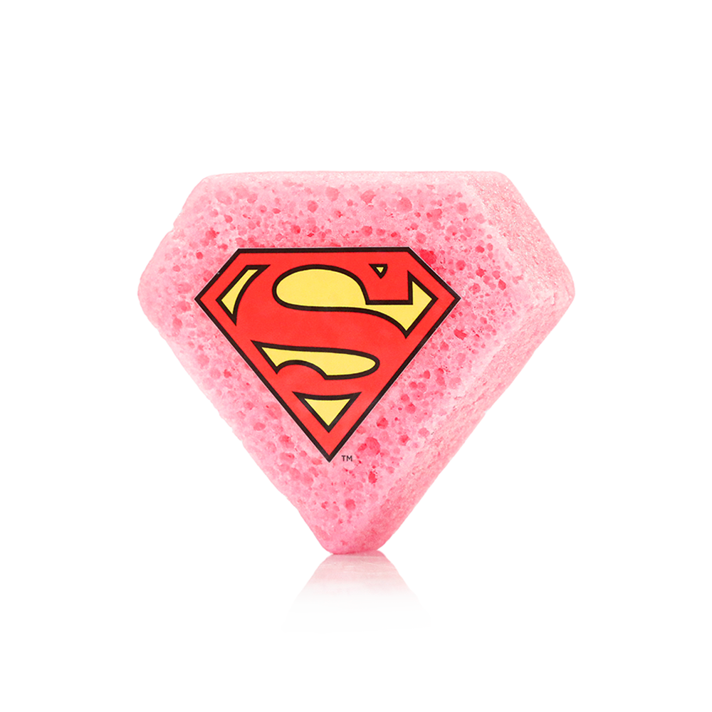 Spongellé Supergirl Berry body buffer, alternate view
