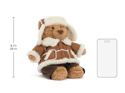 Jellycat Bartholomew Bear 'Alpine' size chart