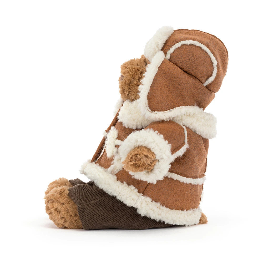 Jellycat Bartholomew Bear 'Alpine' side view