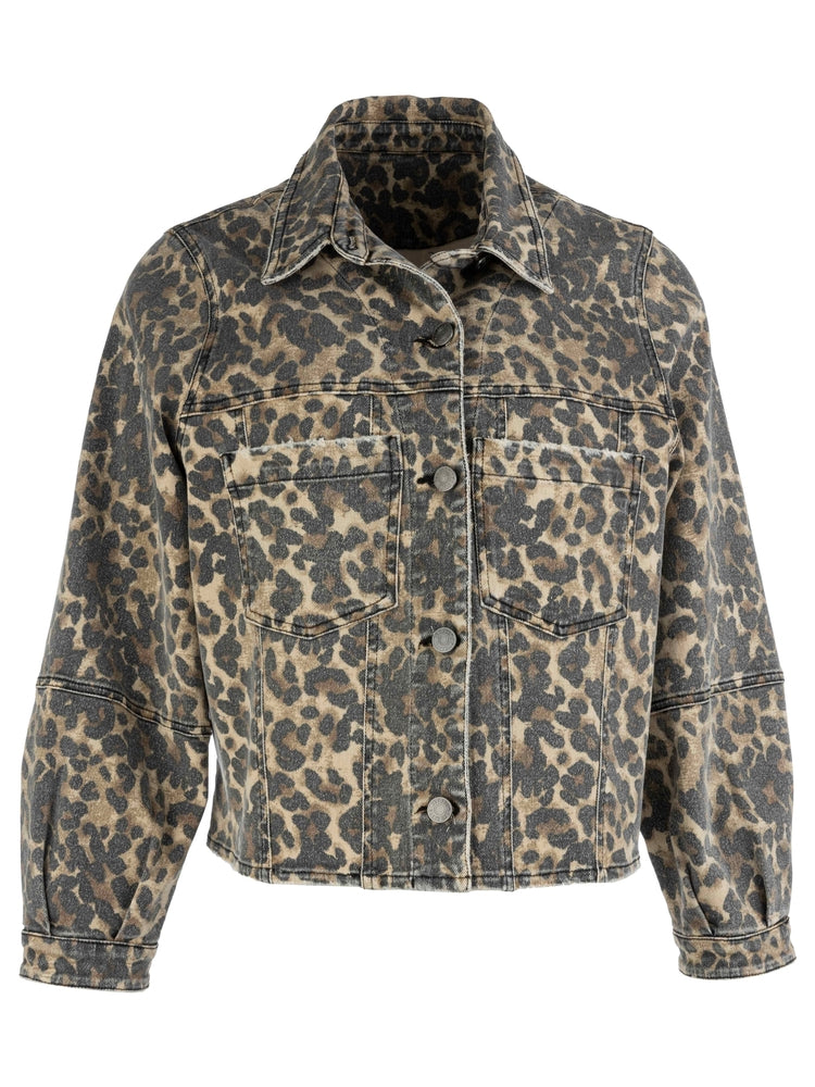 Bailey Leopard Print Jacket