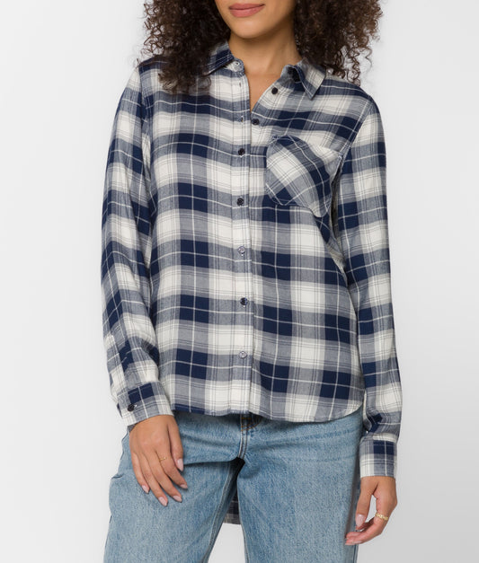 Bennett Patriotic Plaid Button Down
