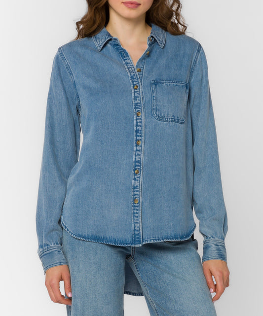 Bennett Blue Button Down