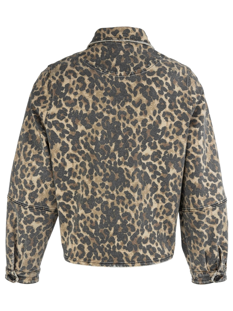Bailey Leopard Print Jacket