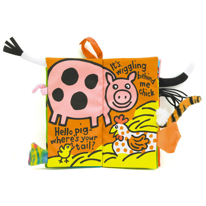 Farm Tails Activity Jellycat Book