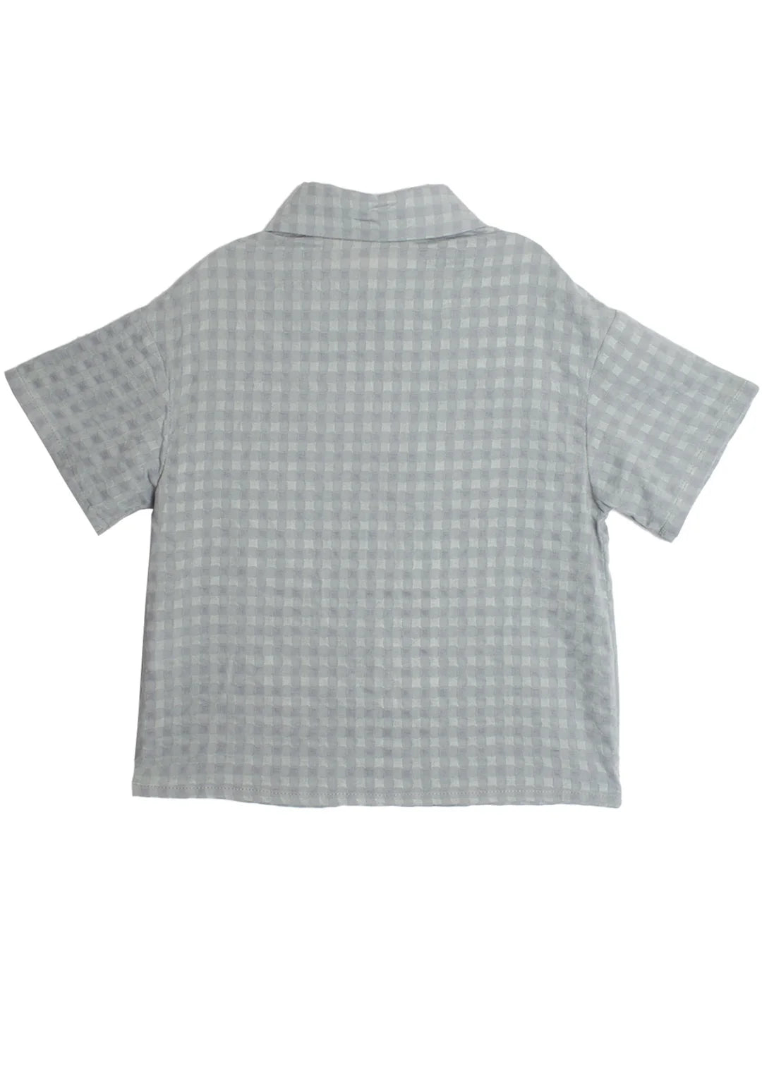 Checkmate Gingham Top - Blue