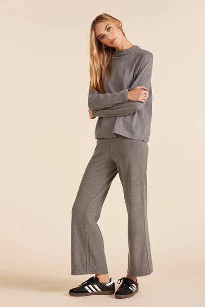 Wide Leg Pant - Charcoal