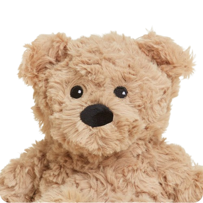 Brown Curly Bear Warmies Junior