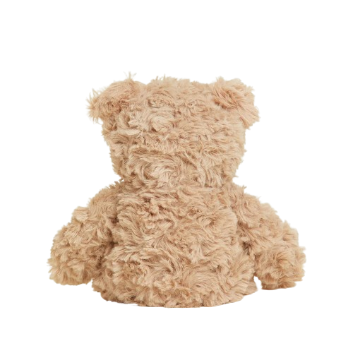 Brown Curly Bear Warmies Junior