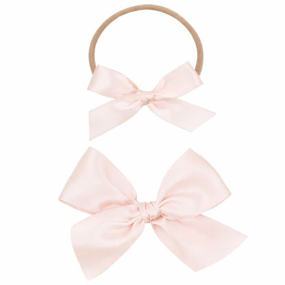 Satin Bow Headband
