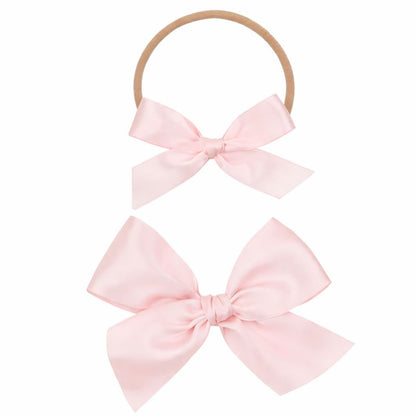 Satin Bow Headband