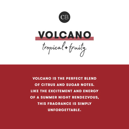 Volcano Glam Signature Jar Candle