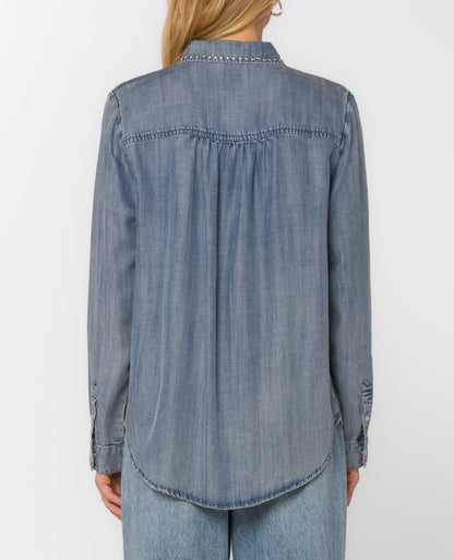 Delaine Denim Button Down