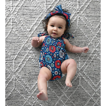 Reagan Smocked Bubble Romper