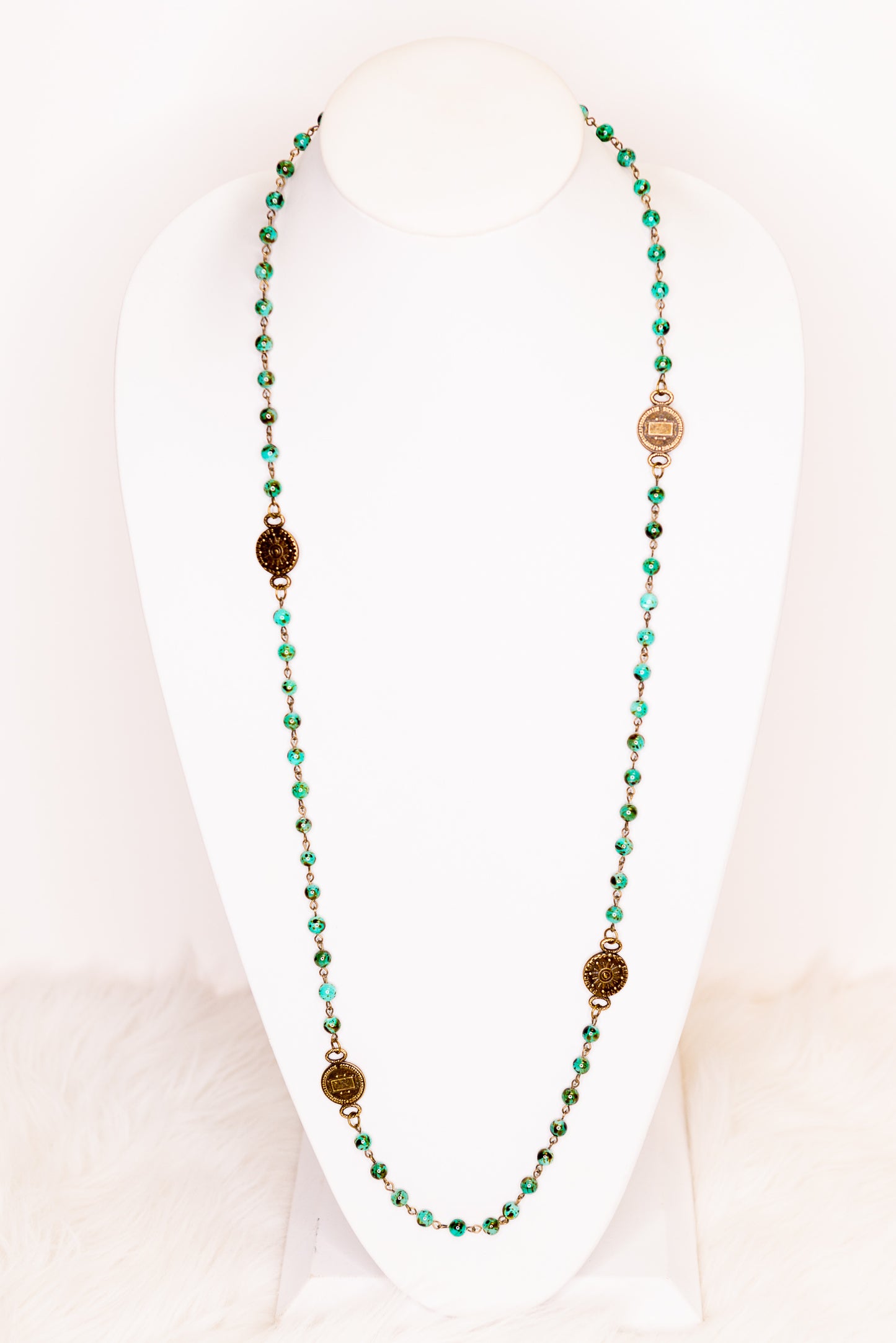 Blythe Necklace/Bracelet in Turquoise