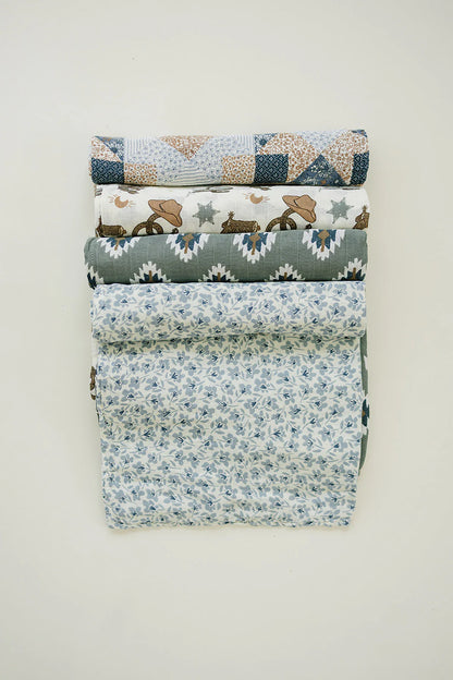 Southwest Aztec Muslin Swaddle Blanket