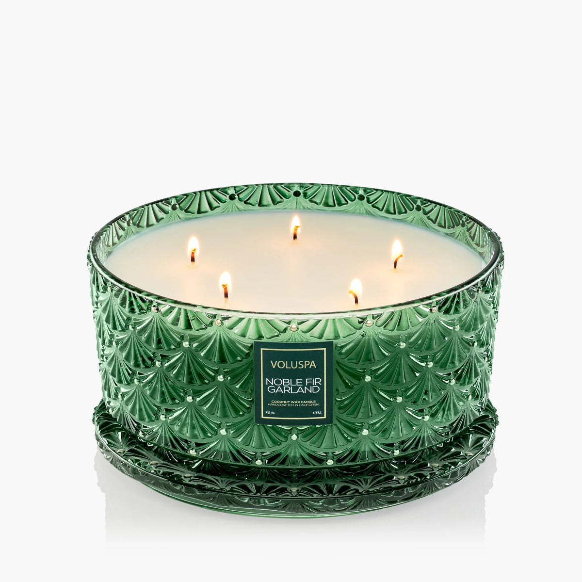 Voluspa Noble Fir Garland Centerpiece Candle