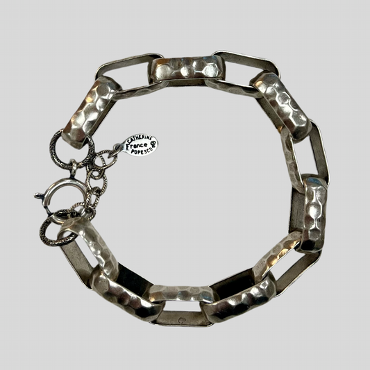 Hammered Link Bracelet