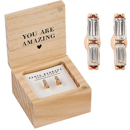 Best Teacher Treasure Box Earrings