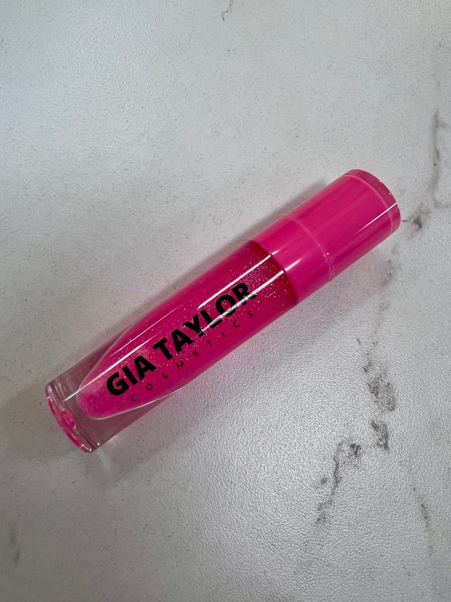 Pink Watermelon Glitter Gloss