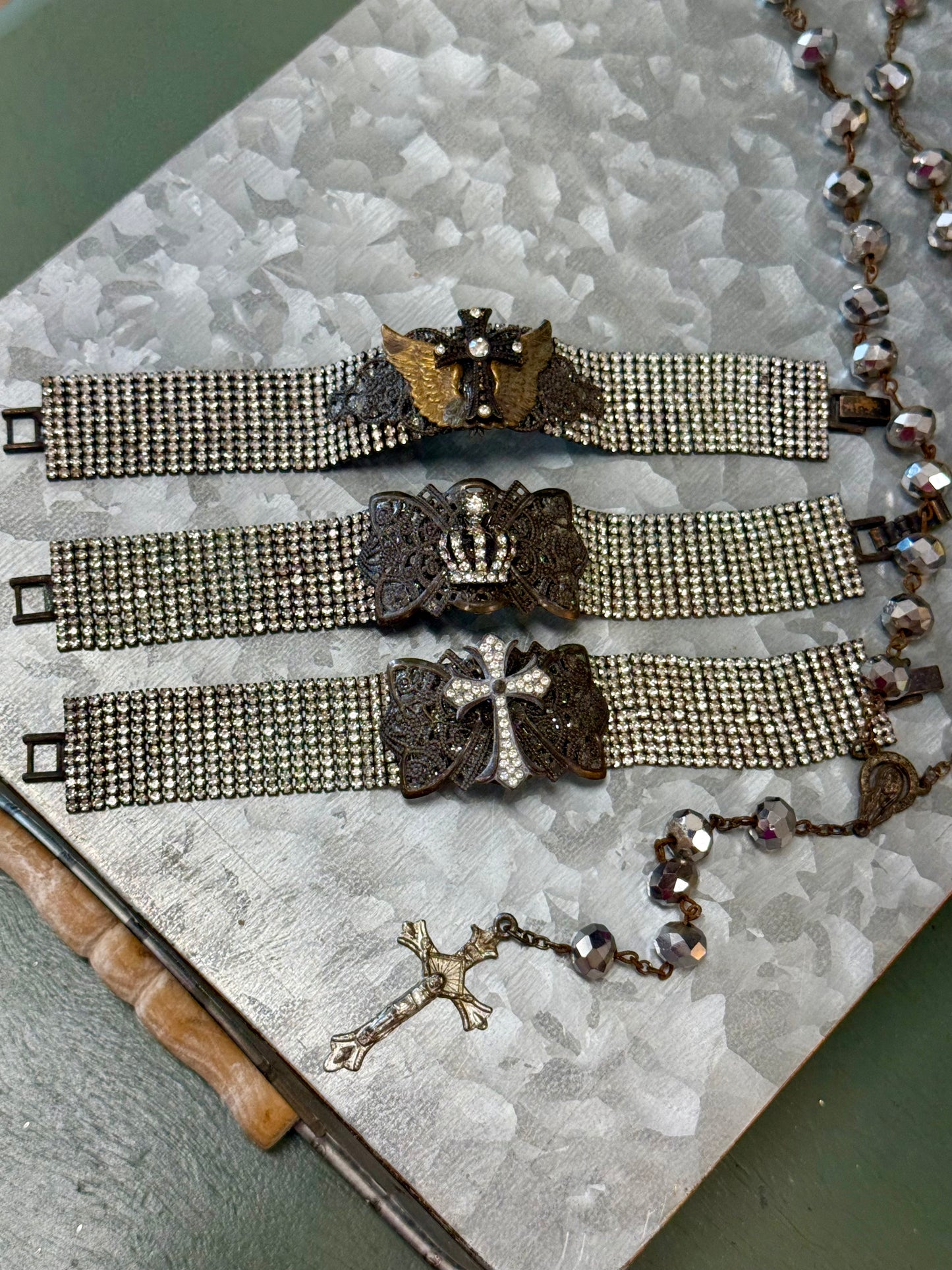 Sacred Rhinestone Bracelet