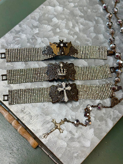 Sacred Rhinestone Bracelet