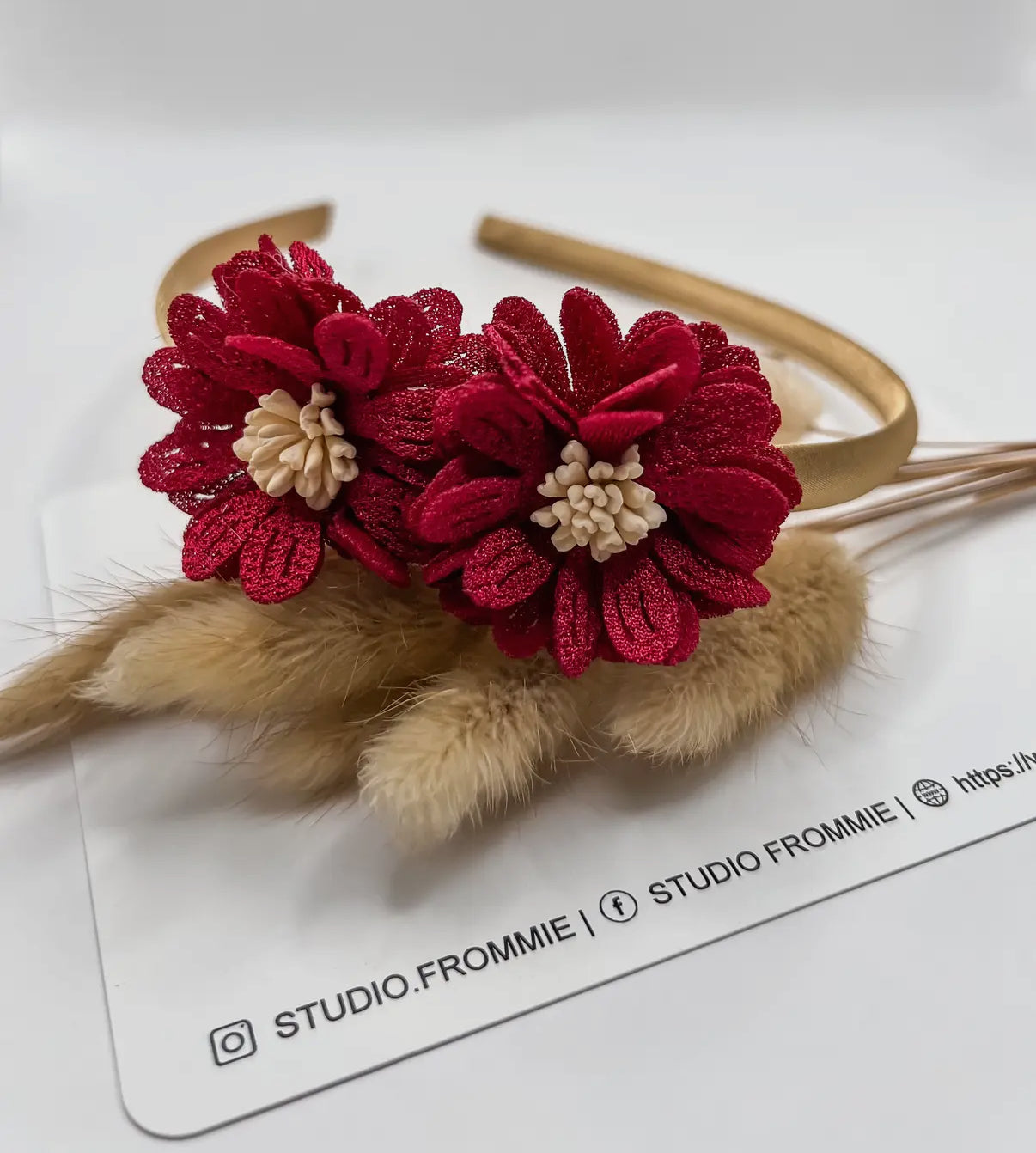 Christmas Floral Headband