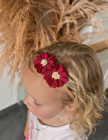 Christmas Floral Headband
