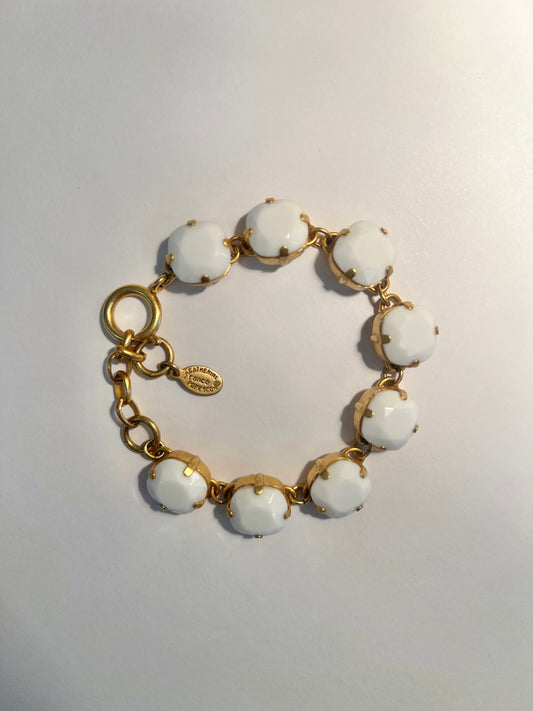 White Crystal La Vie Parisienne Bracelet