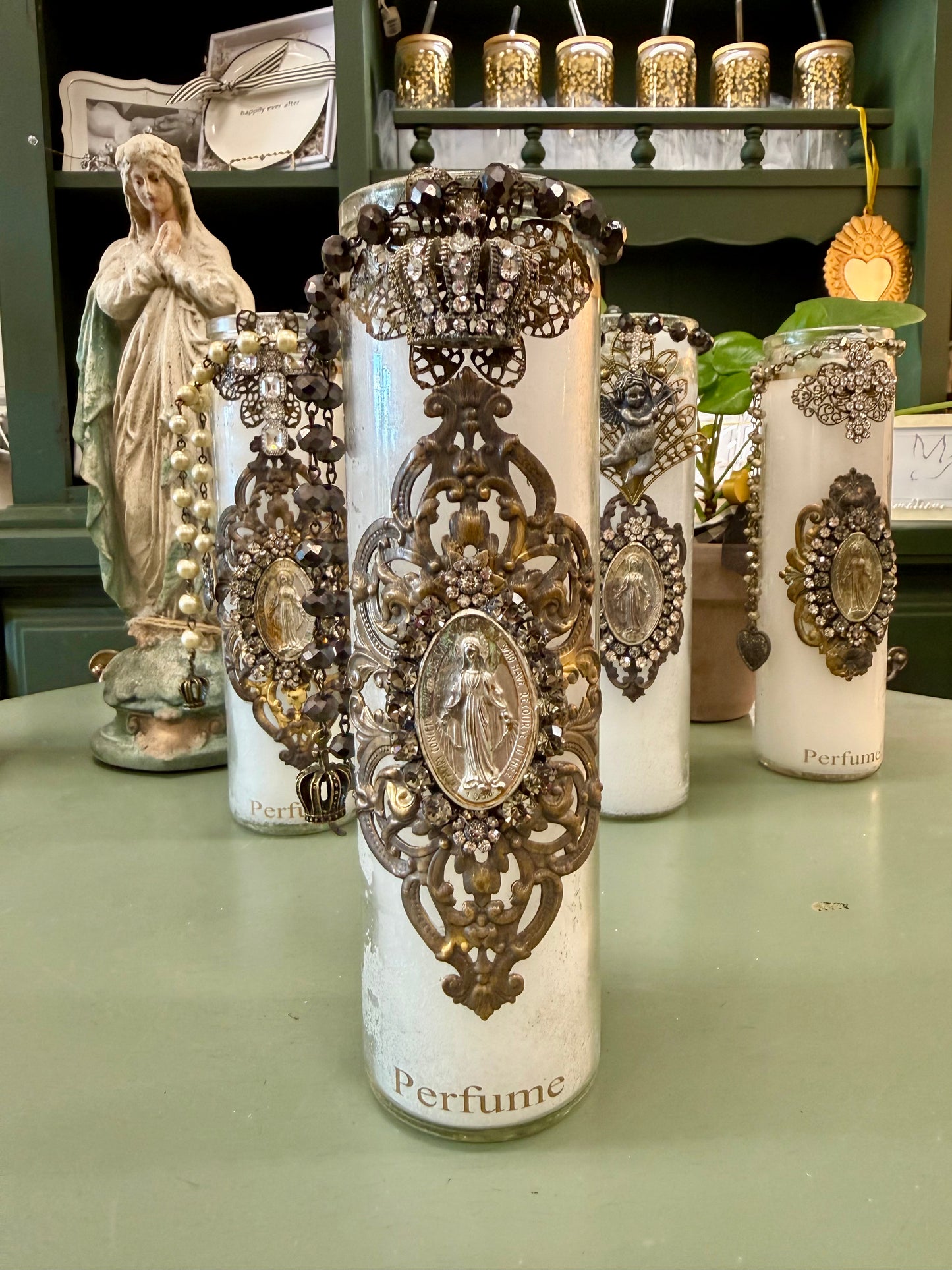 Jeweled Sacred Light Devotional Candles