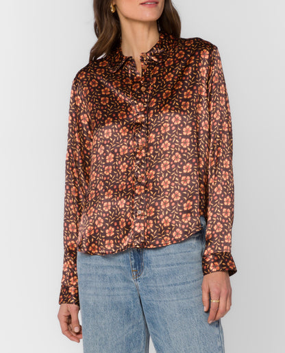 Holden Brown Paisley Blouse