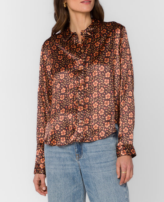 Holden Brown Paisley Blouse