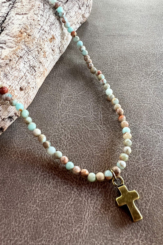 Imperial Jasper Kara Necklace