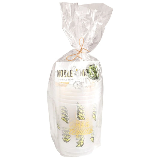 Margarita Cocktail Mix & Cups Set