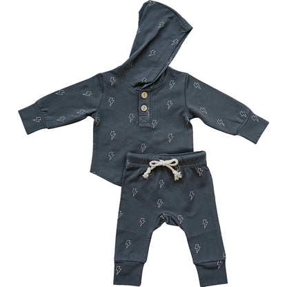 Lightning Hooded Set
