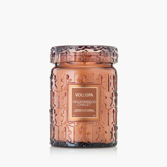 Gingerbread Chalet Large Jar