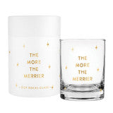 More the Merrier Double Old Fashioned Drink Glass